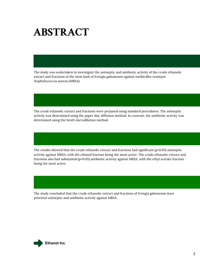 White and Green Consulting Proposal Template - Page 3