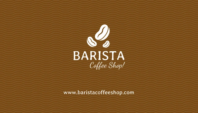 Simple Coffee Shop Business Card - Page 2