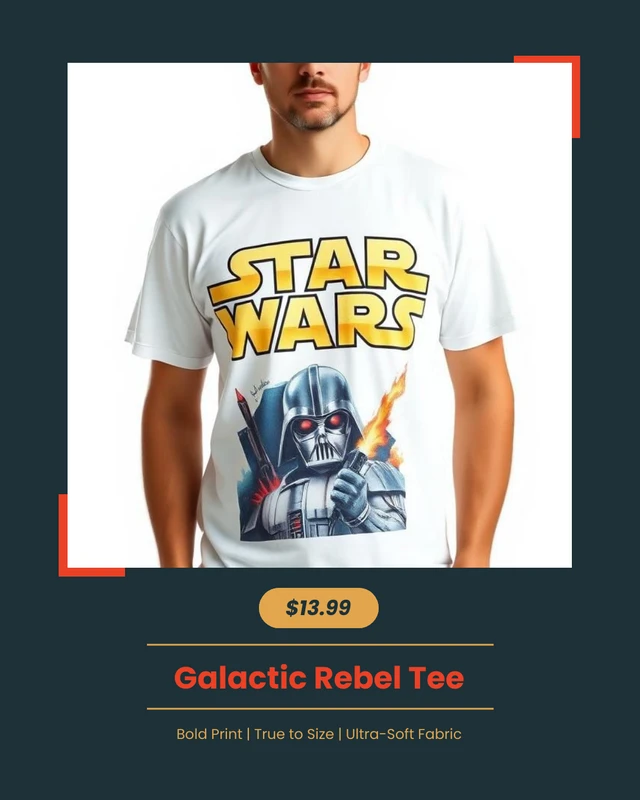 Star Wars Day Merchandise Instagram Carousel Template - Page 2