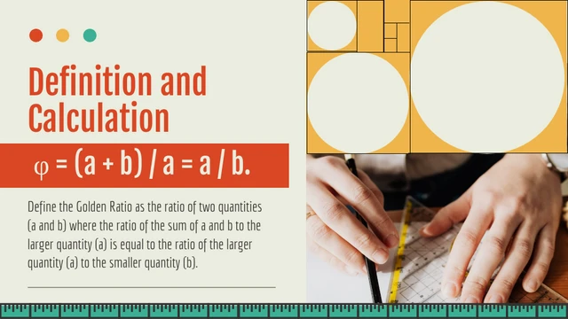 Colorful Golden Ratio Pattern Math Presentation - Page 2