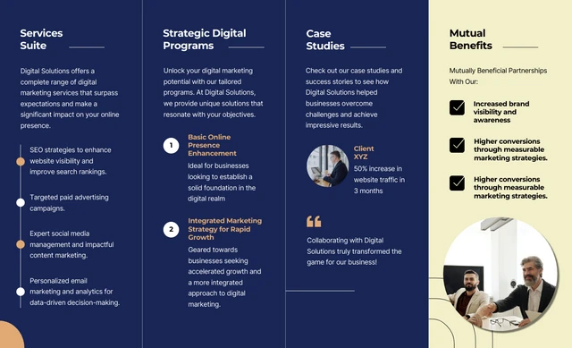 Digital Marketing Strategy Brochure - Page 2