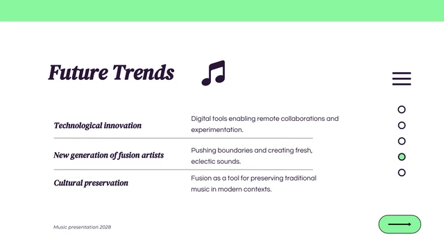 Green Pastel Music Presentation Conclusion - Page 4