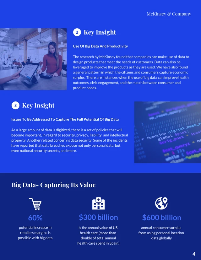 Blue Tech McKinsey Consulting Report - Page 4