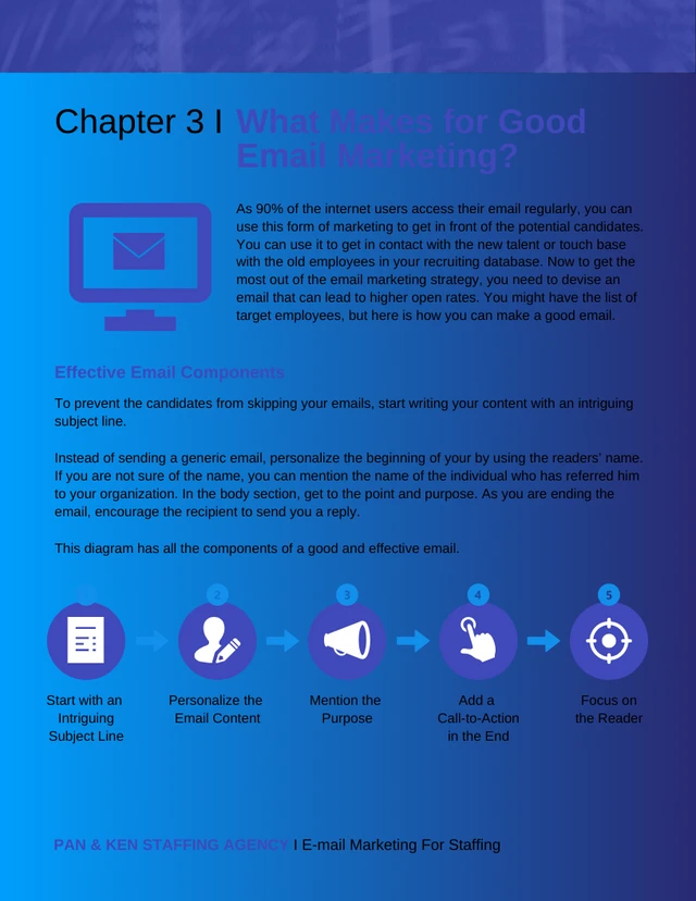 Blue Email Marketing White Paper - Page 3