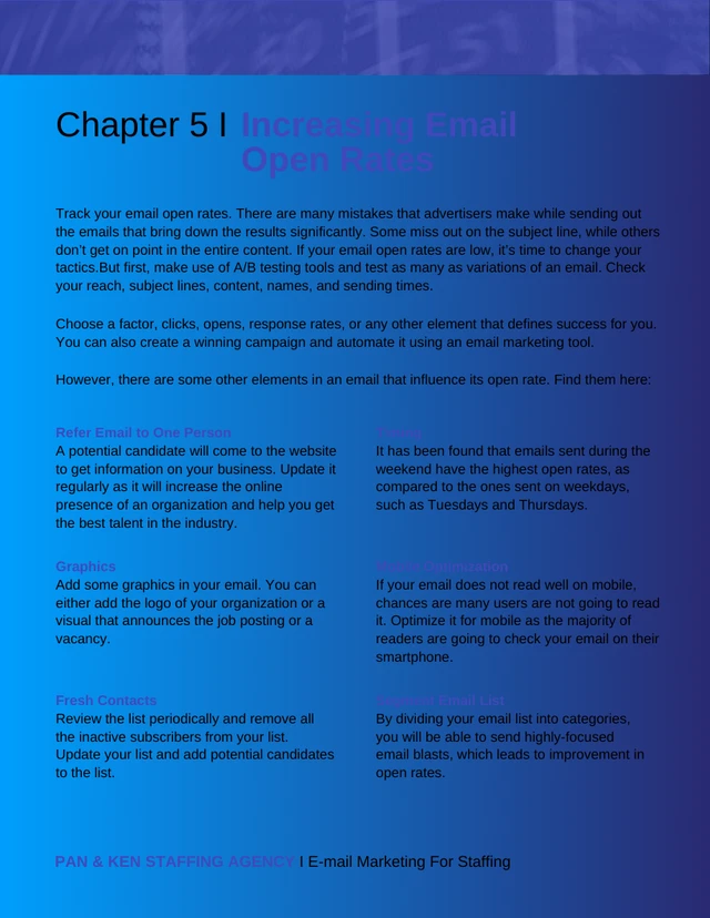 Blue Email Marketing White Paper - Page 4