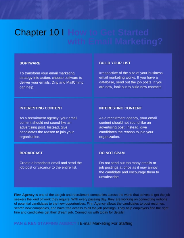 Blue Email Marketing White Paper - Page 5