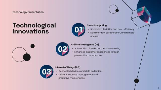 Gradient Simple Technology Presentation - Page 3