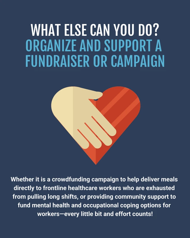 Support Healthcare Workers Instagram Carousel Post Slides - Page 5