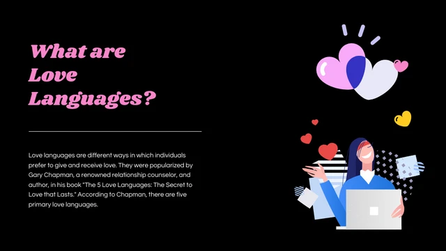 Black Colorful Illustration Valentine's Day Presentation - Page 2