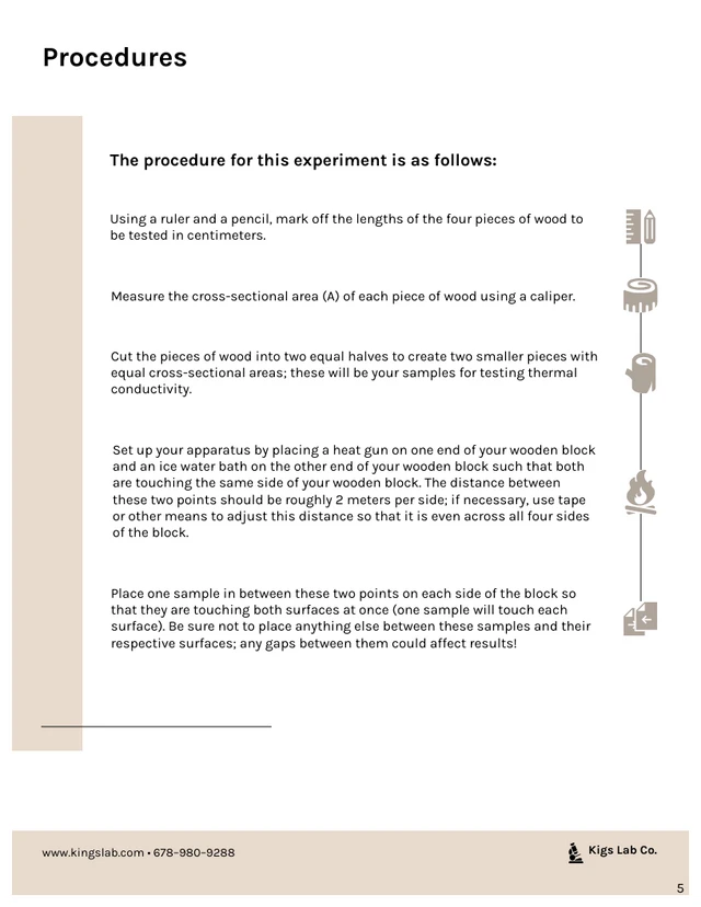 Formal Lab Report Template - Page 5