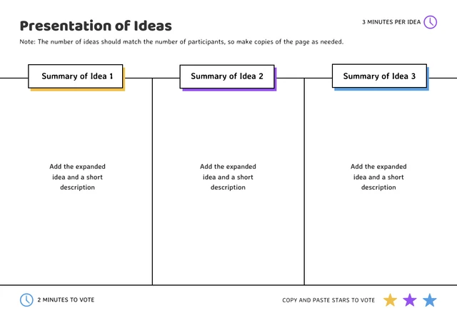 Clean Line Cyan Yellow Purple Diagram Roles Responsibility Template