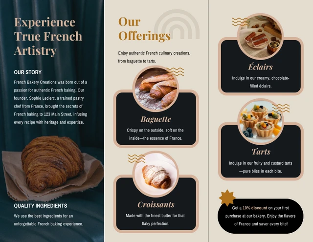 French Bakery Creations Brochure - Page 2