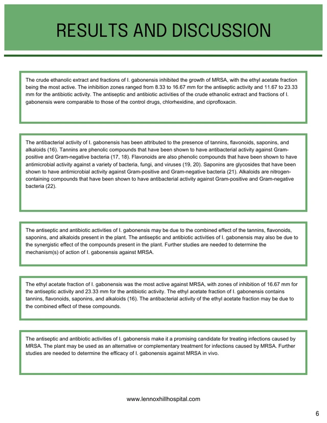 White and Green Research Proposal Template - Page 6