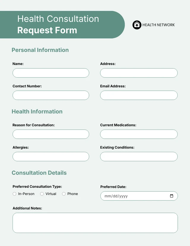 Green and White Contact Forms Template