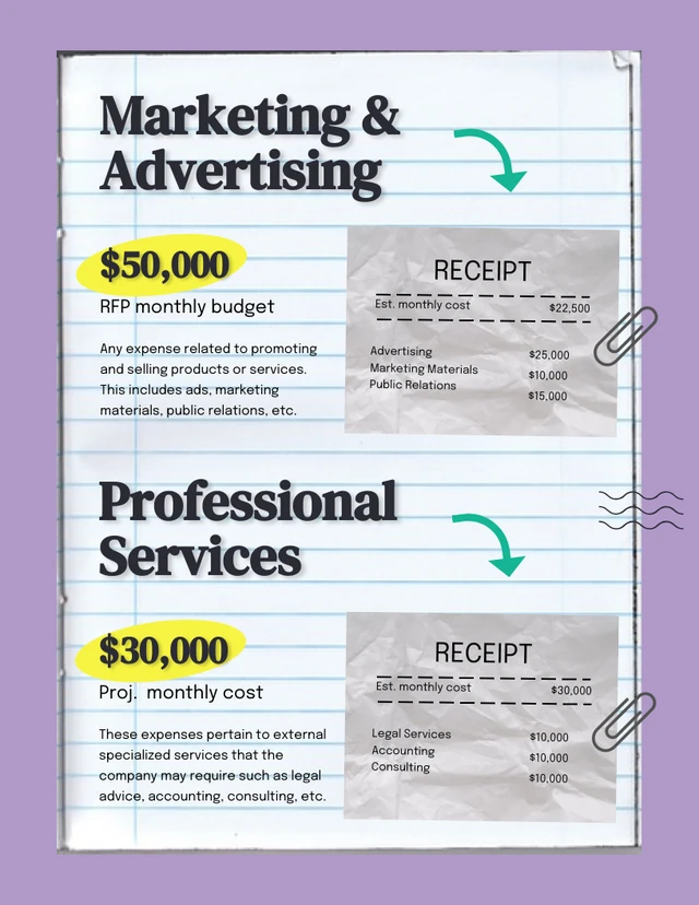 Colorful Journal Receipt Payment Plan - Page 4