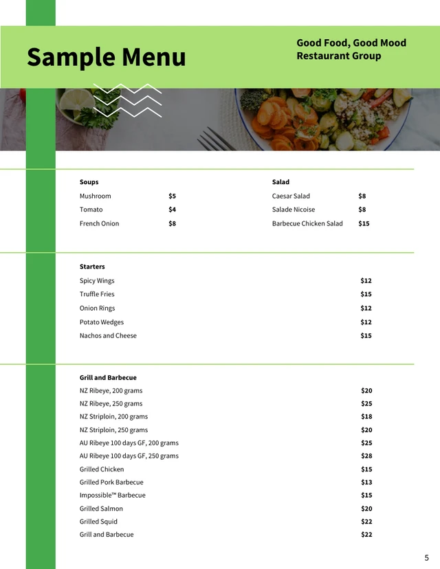 Business Proposal Template Word - Page 5