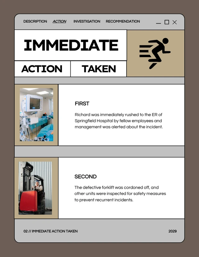 Brown And White Blocks Incident Report - Page 3