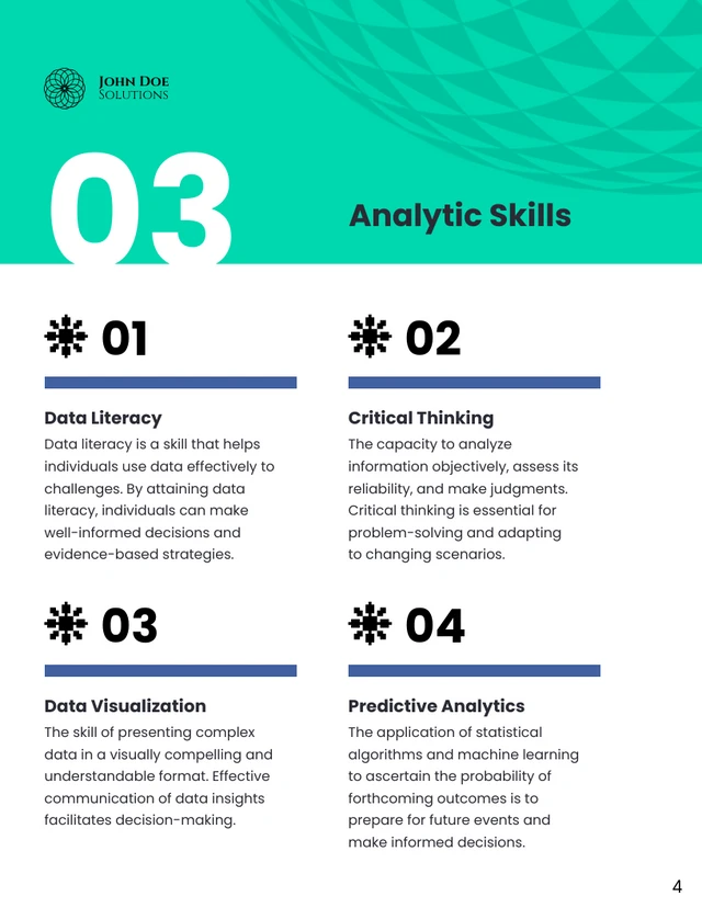 Future Workforce: Analytic Skills Report - Page 4