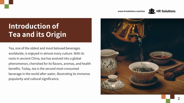 Workplace Health Benefits of Tea Presentation - Page 2