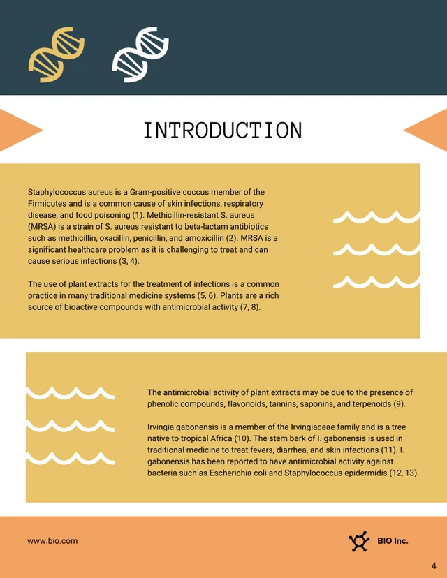 Abstract Green Research Proposal Template - Page 4