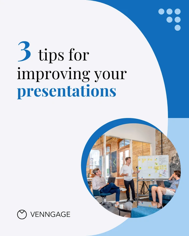 3 Presentation Tips Instagram Carousel Post - Page 1