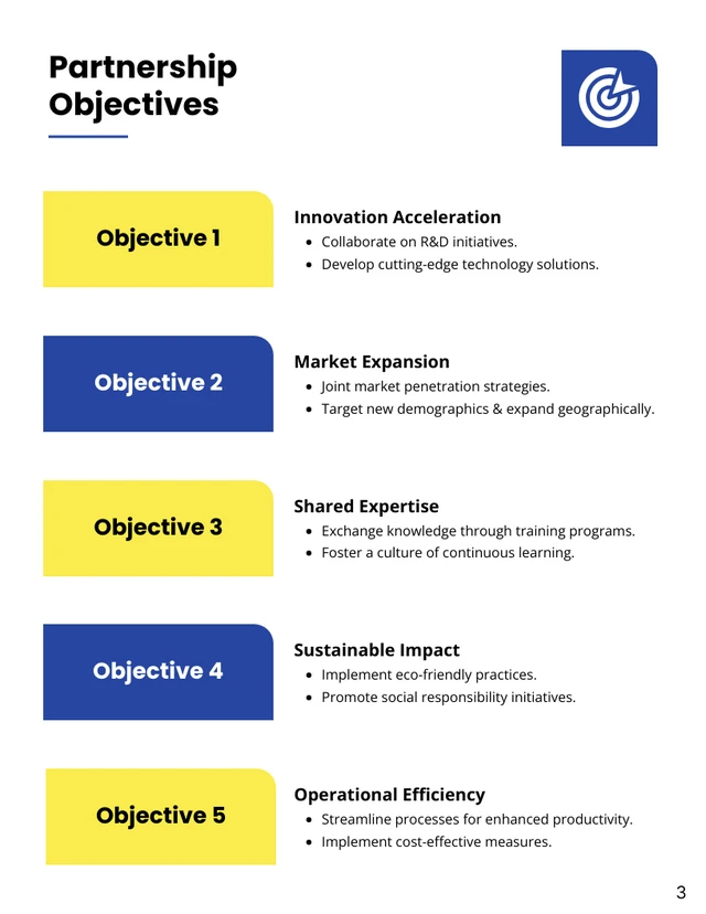 Strategic Partnership Proposal - Page 3