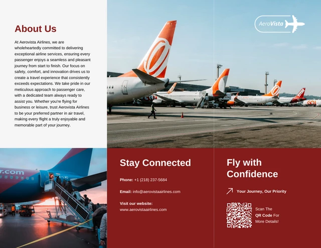 Airline Services Brochure - Page 1