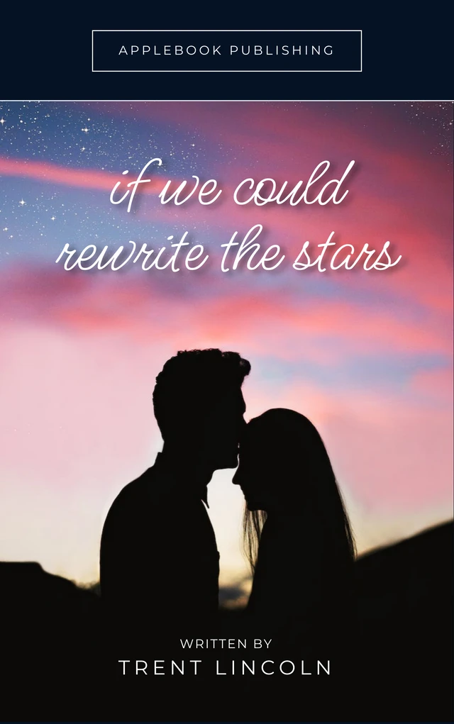 Simple Romantic Photo Romance Book Cover Template