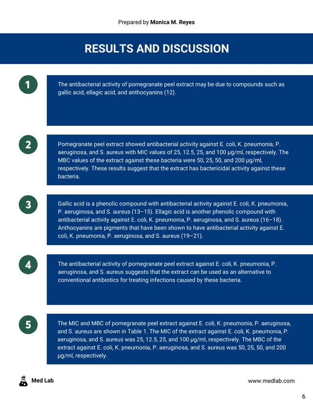 Dark Blue and White Research Proposal Template - Page 6