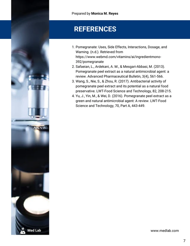 Dark Blue and White Research Proposal Template - Page 7