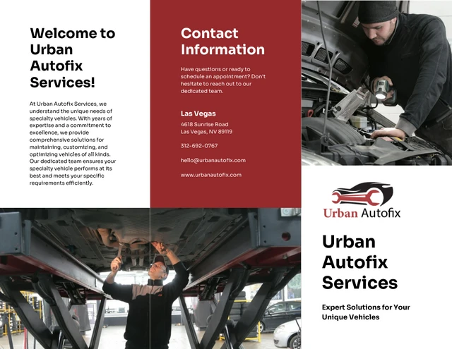 Specialty Vehicle Services Brochure - Page 1