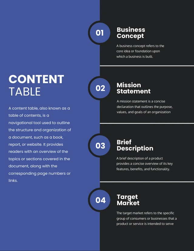 Black and Blue Tech Business Plan - Page 2