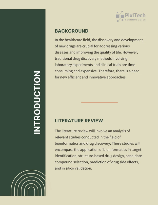 Beige And Dark Green Minimalist Research Proposal - Page 2