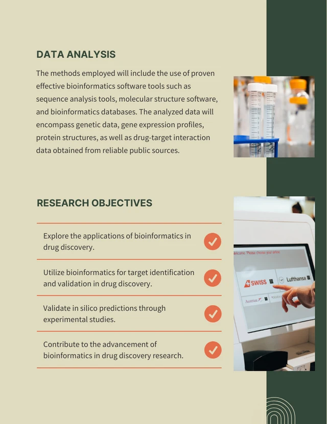 Beige And Dark Green Minimalist Research Proposal - Page 3