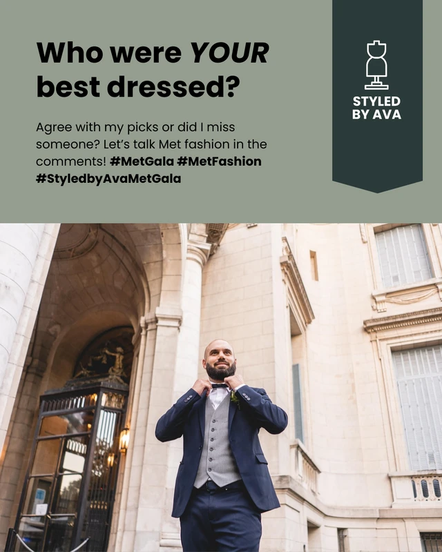 Best Dressed Guests Instagram Carousel Template - Page 5