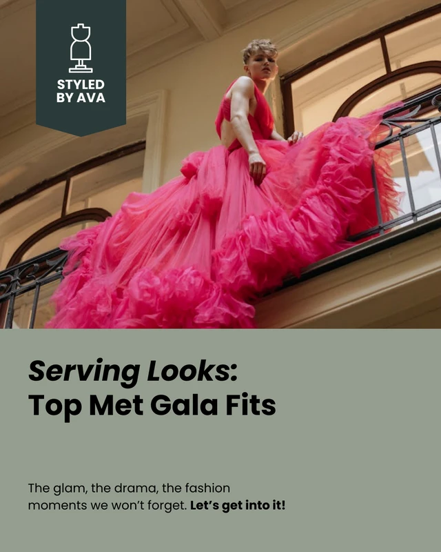 Best Dressed Guests Instagram Carousel Template - Page 1