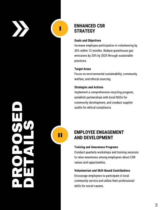 Corporate Social Responsibility Proposal - Page 3