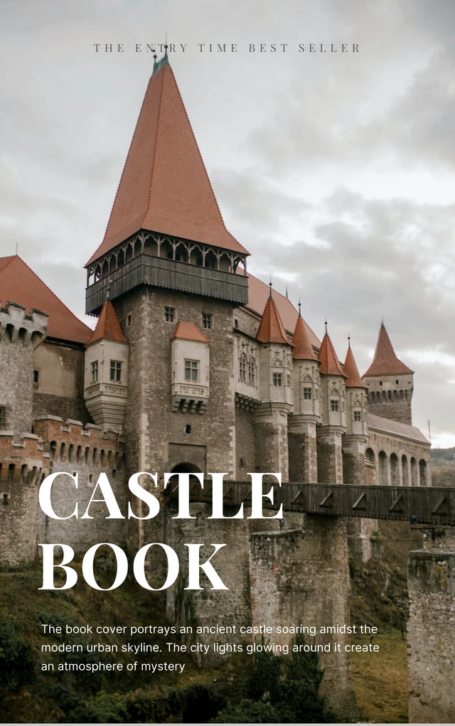 Castle Photo Classic Book Cover Template