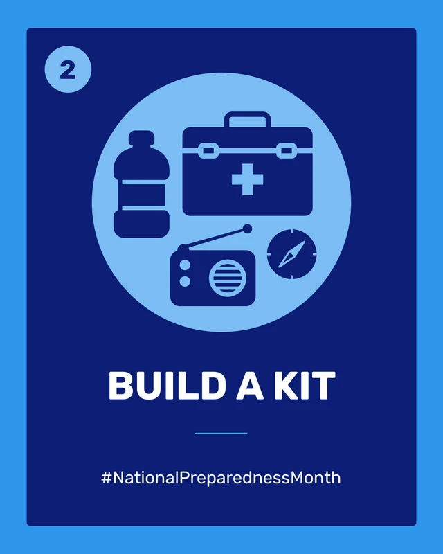 Emergency Preparedness Month Instagram Carousel Post - Page 3