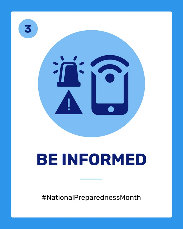 Emergency Preparedness Month Instagram Carousel Post - Page 4